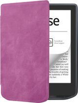 Case2go - E-reader Hoes geschikt voor PocketBook Verse / Pro - Sleepcover - Auto/Wake functie - Magnetische sluiting - Paars