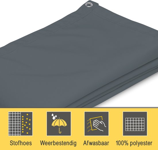 Sol royal balkonscherm balkondoek -solvision pb2 300x90cm