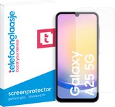 Telefoonglaasje Screenprotectors - Geschikt voor Samsung Galaxy A25 5G - Case Friendly - Gehard Glas Screenprotector - Geschikt voor Samsung Galaxy A25 5G - Beschermglas