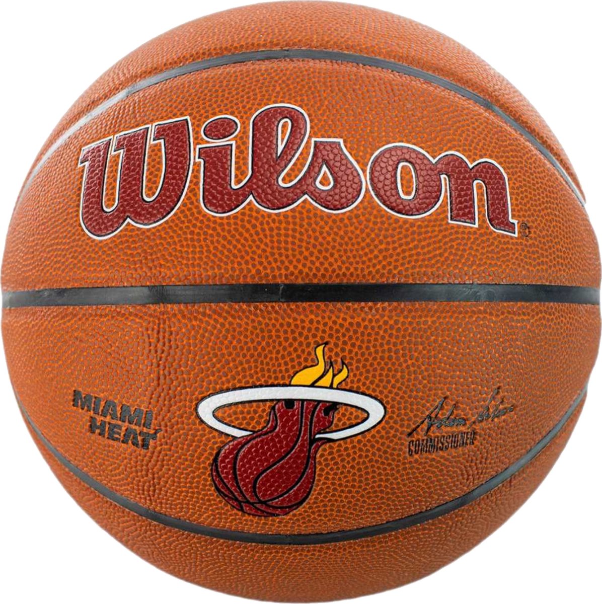 Wilson NBA Team Alliance Miami Heat Basketbal Maat 7
