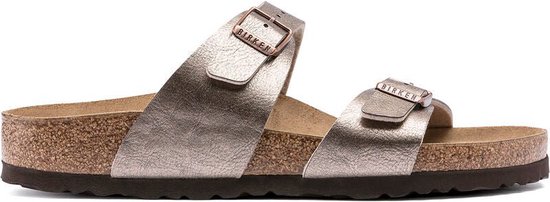 Birkenstock Sydney BS - dames sandaal - Taupe - maat 43 (EU) 9 (UK)