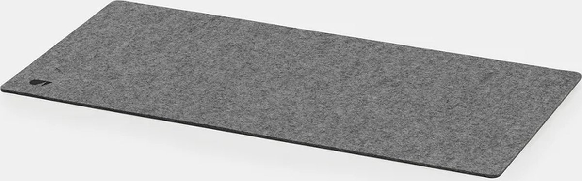 Oakywood Felt & Cork Desk Mat Grey - Medium 30 x 62 cm - Luxe Bureau Onderlegger van Wolvilt & Kurk — cadeau in Wonen & Interieur - foto 2