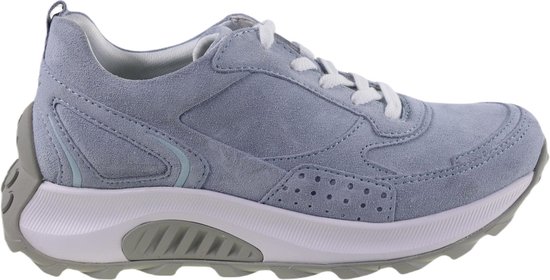 Gabor rollingsoft sensitive 26.915.36 - dames rollende wandelsneaker - blauw - maat 42.5 (EU) 8.5 (UK)