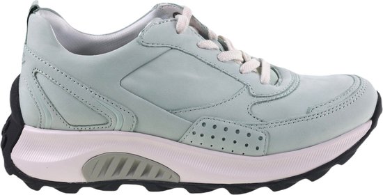 Gabor rollingsoft sensitive 26.915.44 - dames rollende wandelsneaker - groen - (EU) (UK)