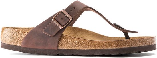 Birkenstock Gizeh BS - sandale pour femme - marron - taille 35 (EU) 2.5 (UK)