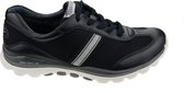 Gabor rollingsoft sensitive 56.966.67 - dames rollende wandelsneaker - zwart - maat 42 (EU) 8 (UK)
