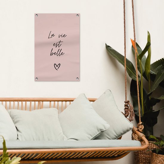 Autocollant Mural Vinyle Déco - Citation Jardin "Tout Ce Dont J'ai Besoin" - Style Contemporain
