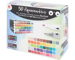 foto van Decotime - Aquamarkers 50 stuks
