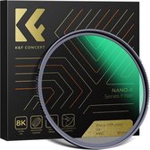 K&F Concept - Zwart Mistfilter 1/4 - 49mm - Verbeterde Beeldkwaliteit - Professioneel Fotografie Accessoire - Camera Lensfilter