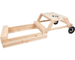 Small Foot - Zandbak met Zitgedeelte en Moddertafel