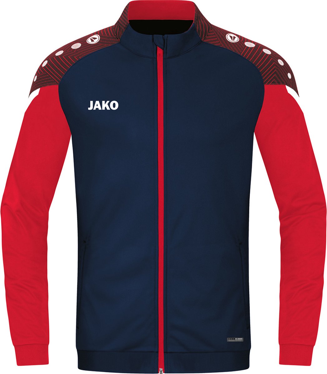 Jako Performance Polyestervest Heren - Marine / Rood | Maat: L