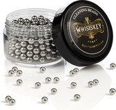 Whisiskey® Cleaning Pearls - 300 pièces - Carafes bouteilles en verre ou de nettoyage - billes en acier inoxydable