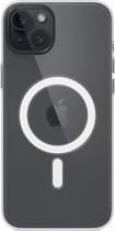 iPhone 15 Plus Magnetic Case Clear - Coque transparente avec cercle magnétique - Convient pour Apple iPhone 15 Plus.