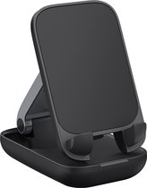 Baseus Verstelbare Telefoonstandaard Zwart - Seashell Series