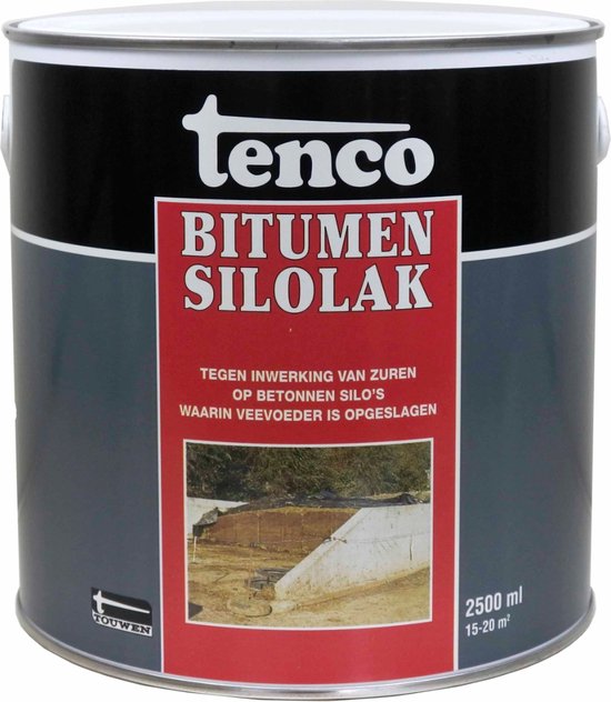 Tenco Bitumen Silolak - 2,5 l - Tenco