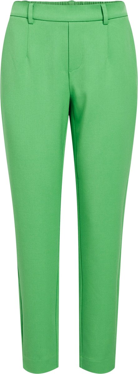 Object Broek Objlisa Slim Pant Noos 23029728 Vibrant Green Dames Maat - W36
