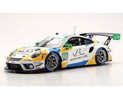 1:18 Diecast model Porsche 911 GT3. R Team Hardpoint EBM #88 IMSA 24H Daytona 2021 Truescale Miniatures