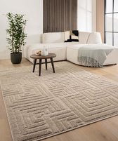 Tapis scandinave - Arc Shade beige 100x200 cm