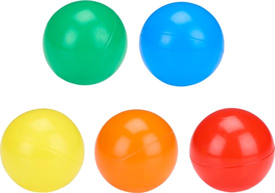 Let's Play Ballenbak Ballen - Ballen voor Ballenbak - 50 Stuks - Gekleurd - Let's Play