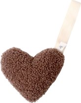LOVEissue - Speenknuffel - Speendoekje - Heart - Teddy - Dark oak