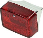 Achterlicht klein model ulo (rood glas) Puch Maxi chroom DMP