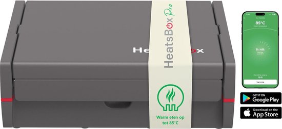 Faitron HeatsBox Pro - Lunch Box Électrique - Lunch Box - Avec Application Smartphone - 220V - Pour repas chauds