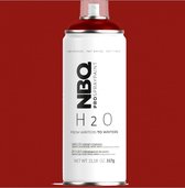 NBQ H2O - Waterbasis - 400ml - Geurloos - Ropsten rood
