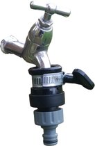 REHAU - Waterdief - 14-17 mm - Kraanstuk - Adapter binnenkraan tuinslang - Waterdief met standaard kraanstuk - Past op gladde kraan