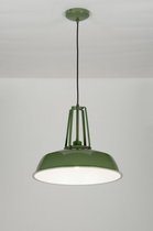 Lumidora Hanglamp 71841 - PORIA - E27 - Groen - Metaal - ⌀ 45 cm