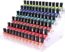Rapid Glow Nagellak Organizer 7 lagen voor Schoonheidssalon en huis | Nagellak rek | Nagellak koffer organizer | Nail Polish Organizer | skincare organizer draaitafel