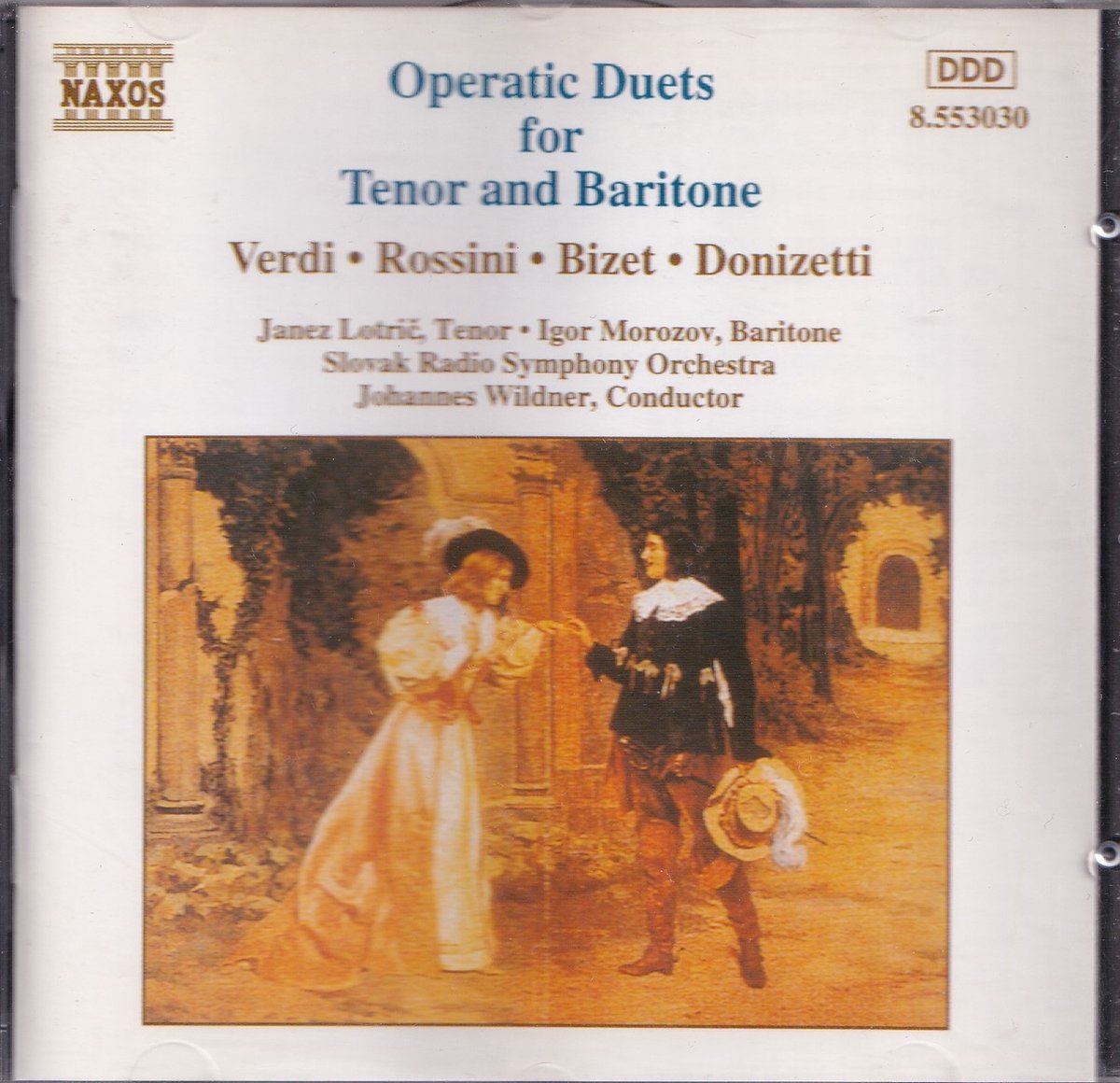 Operatic Duets for Tenor and Baritone - Diverse componisten - Janez Lotric (tenor), Igor Morozov (bariton), Slovak Radio Symphony Orchestra Bratislava o.l.v. Johannes Wildner