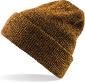 CHPN - Beanie - Muts - Gehaakte - Hippe muts - Wintermuts - Winter accessoire - Koud hoofd - Oker/Mosterd