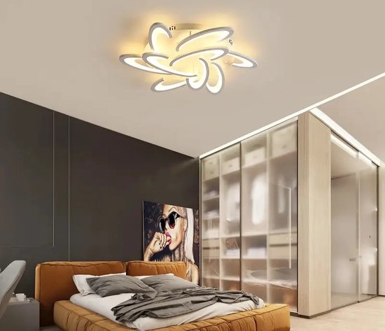 Minimalistische Acryl LED Plafondlamp Moderne Flush Mount Lamp Voor Woonkamer Slaapkamer Hal