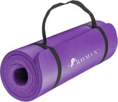 Sportmat - Yogamat - Extra Dik - Met Antislip - Hoogwaardig Kwaliteit - Duurzaam - 180 x 60 (Paars)