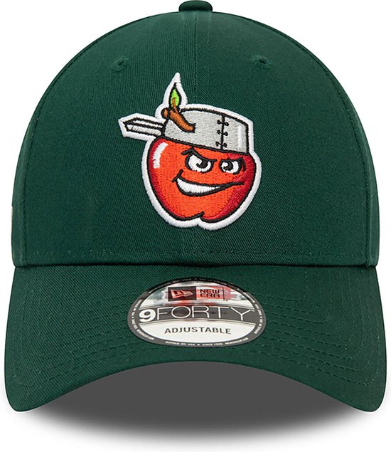 New Era Fort Wayne Tin Caps Minor League Dark Green 9FORTY Adjustable Cap