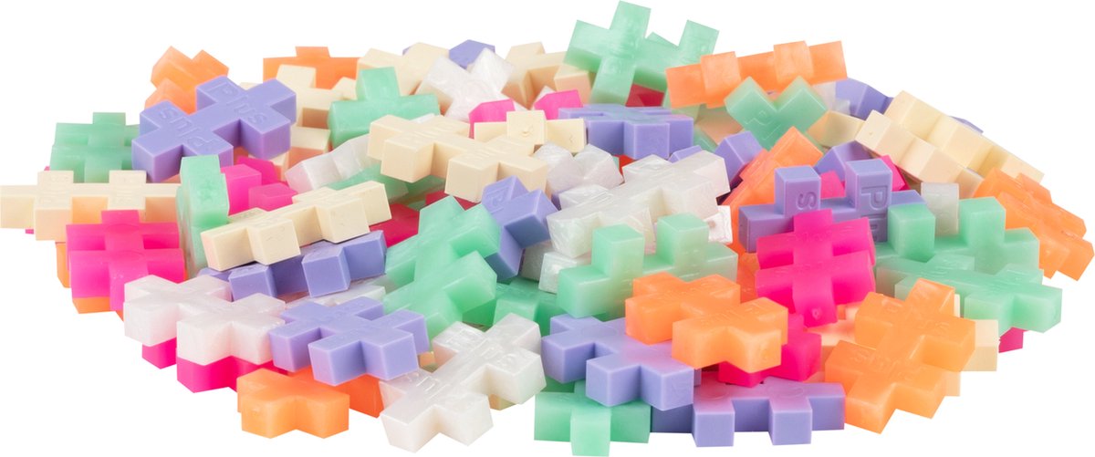 Plus-Plus Tube pearl 100 delige bouwset - 4315 - Bouwspeelgoed - Constructiespeelgoed - Set met bouwstenen - Vanaf 5 jaar — afbeelding 13