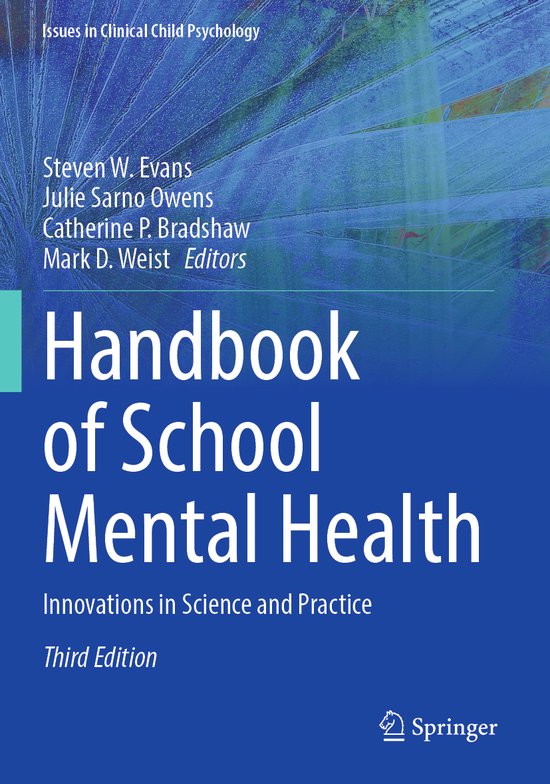 Issues in Clinical Child Psychology- Handbook of School Mental Health | 9783031200083... | bol