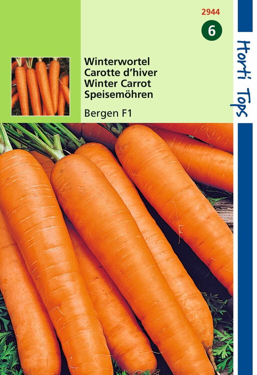 2 stuks - Hortitops - HT Wortelen Bergen F1