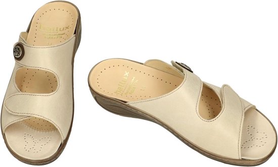Fidelio Hallux -Dames - beige - slippers & muiltjes - maat 40