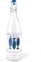 Ocean-fles, glas, veelkleurig, 1 lt
