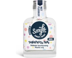 Smyle Tandpasta Tabs Kids Freshmint met Fluoride 65 stuks