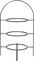 ASA SELECTION Une Table Ligne Noire Etagère à trois niveaux pour assiettes d : 27 cm / h : 49 cm