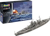 1:1200 Revell 05181 Battleship Gneisenau Plastic Modelbouwpakket