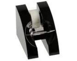 PLAKBAND HOUDER AFROLLER TAFELMODEL ARLAC BLACK ZWART