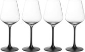 Bol.com VILLEROY & BOCH - Manufacture Rock - Rode wijnglas 470ml - 4 stuks - Kristal aanbieding