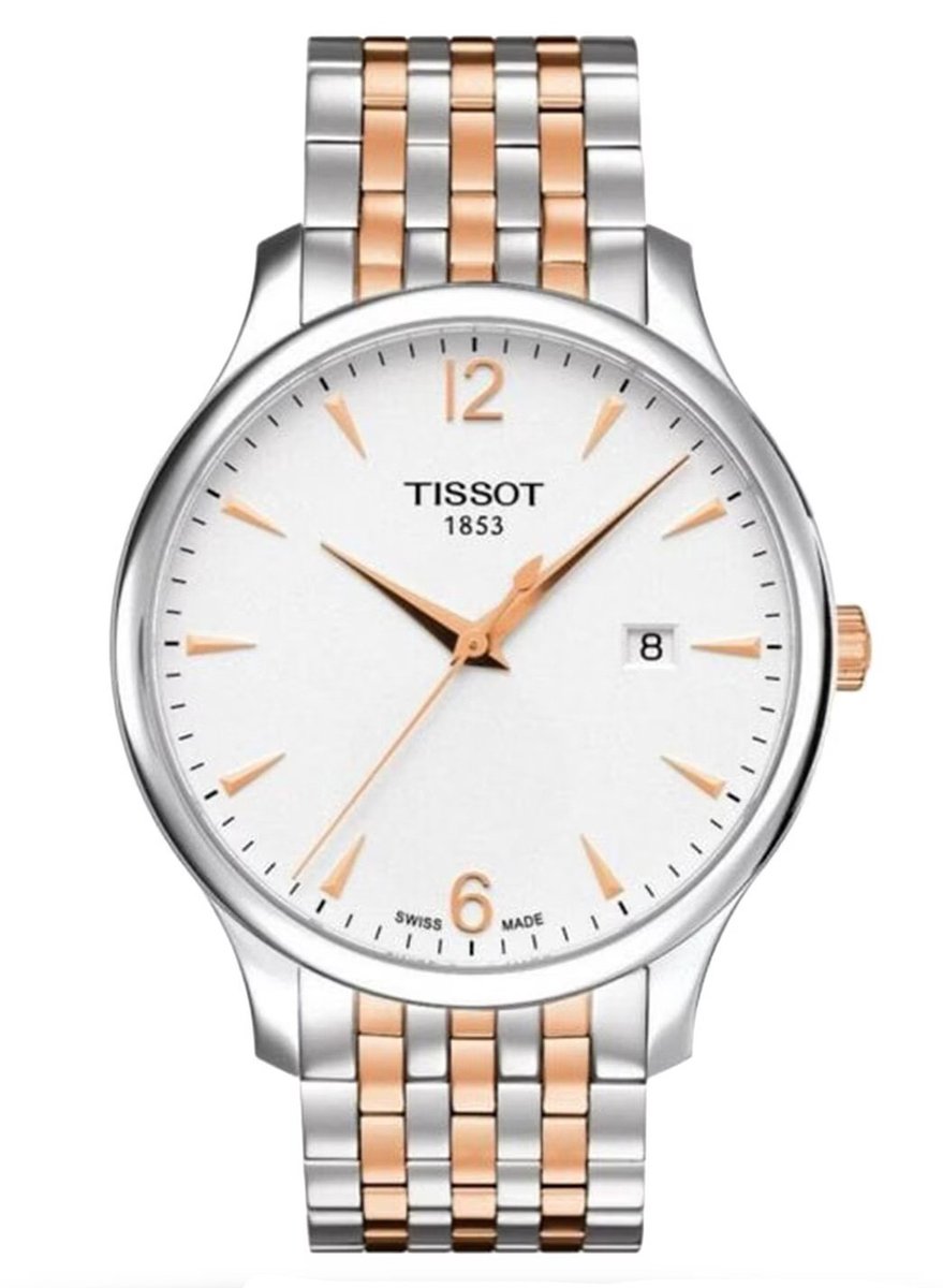 Tissot Tradition T0636102203701 Horloge - Staal - Multi - Ø 42 mm