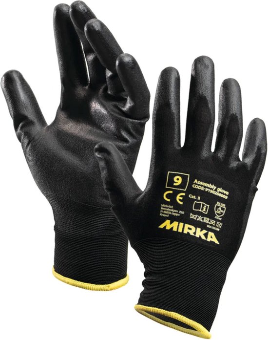 MIRKA Assembly Gloves - Size: 9