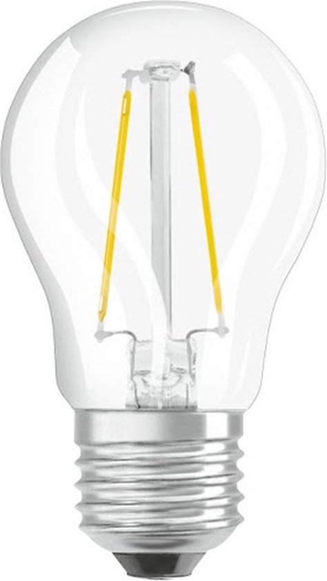 OSRAM LED lamp - Classic P 40 - E27 - filament - helder - 4W - 470 lumen - warm wit - niet dimbaar
