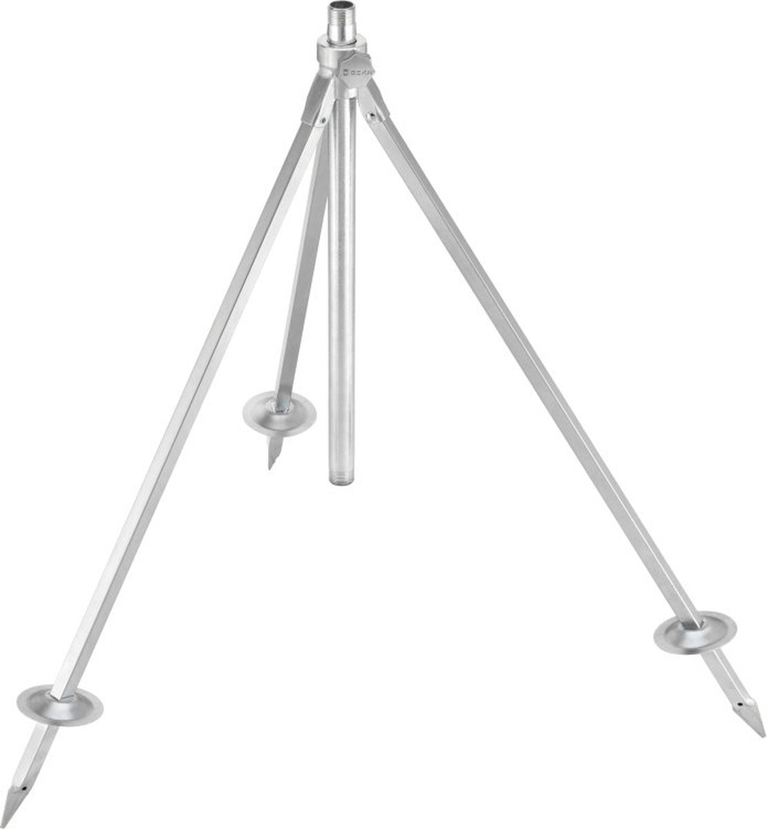 Zware Sproeistatief, driepoot, inklapbaar, verzinkt staal, 1½"