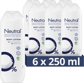 Bol.com Neutral 0% Bodylotion - Normaal - bevat 0% parfum en 0% kleurstof - 6 x 250 ml aanbieding